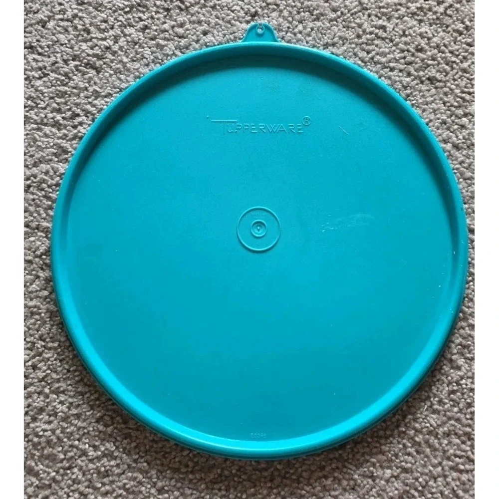 Tupperware vintage teal